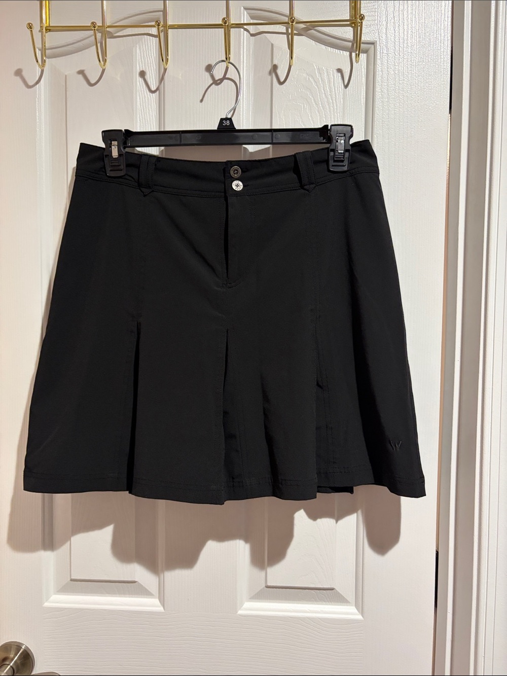 White Sierra Black Outdoor Skort